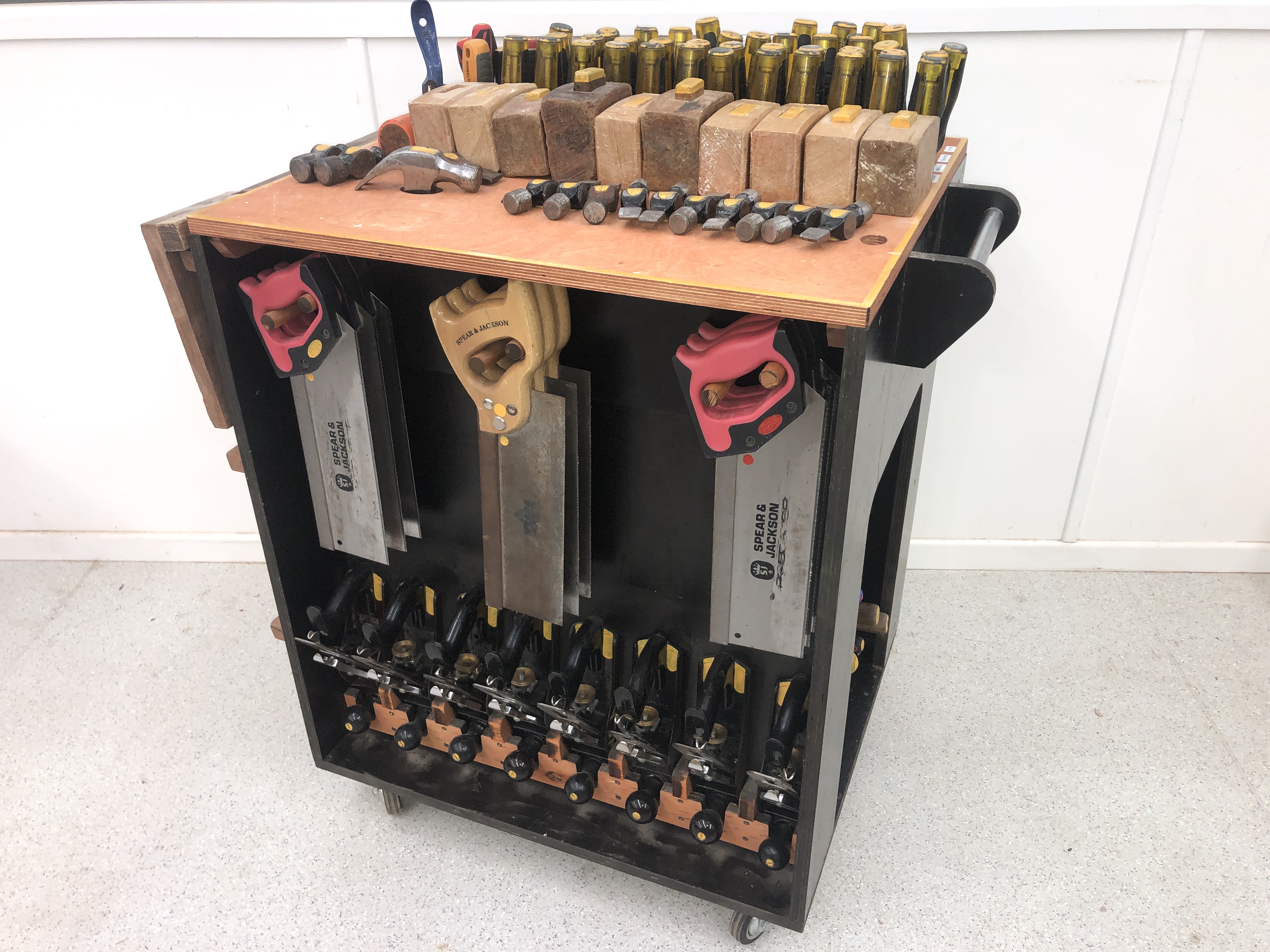 Woodwork Tool Trolley